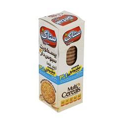 ستاک بیسکویت چند غله 370گرم